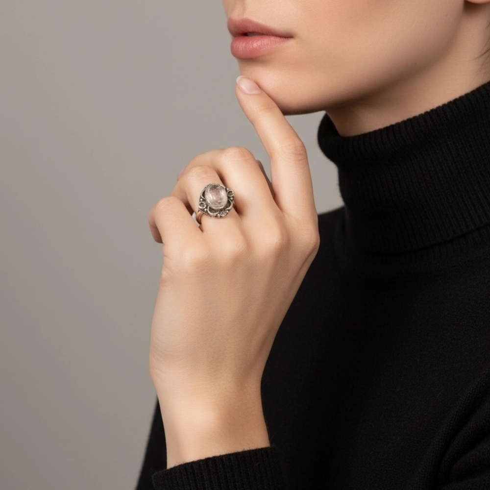 Vintage Silver Tone Ring